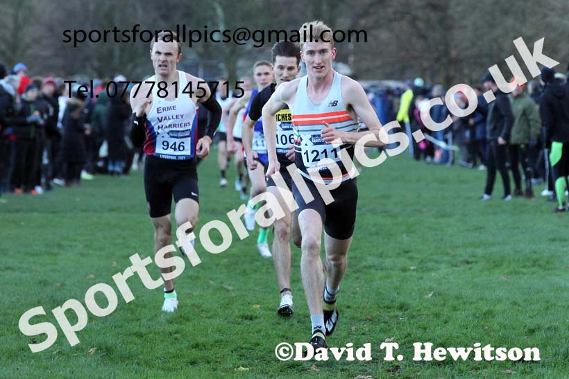 Senior men and Under-23s, European Cross Country Championships Trials, Sefton Park, Liverpool. Photo: David T. Hewitson/Sports for All Pics
